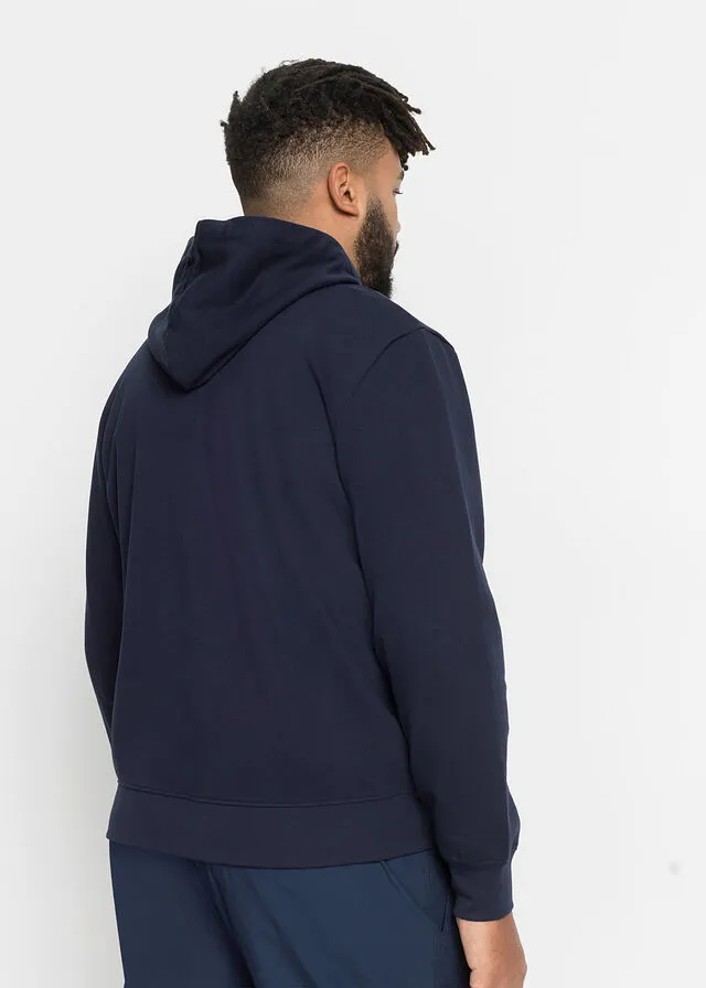 CHAQUETA TIPO SUDADERA CON CAPUCHA (2 UNIDADES) DE POLIéSTER RECICLADO GRIS JASPEADONEGRO